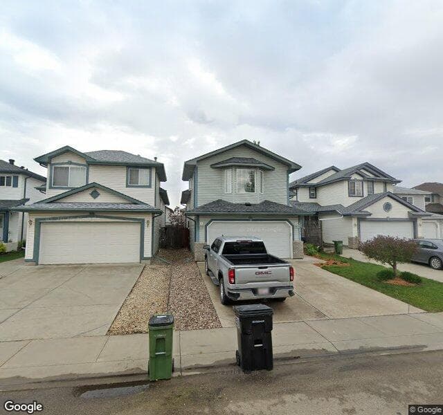Street view of 17232 83 Street NW, Edmonton