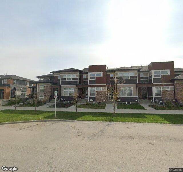 Street view of 1596 Cornerstone Boulevard NE, Calgary