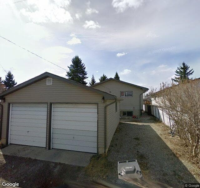 Street view of 7392 Huntley Road NE, Calgary