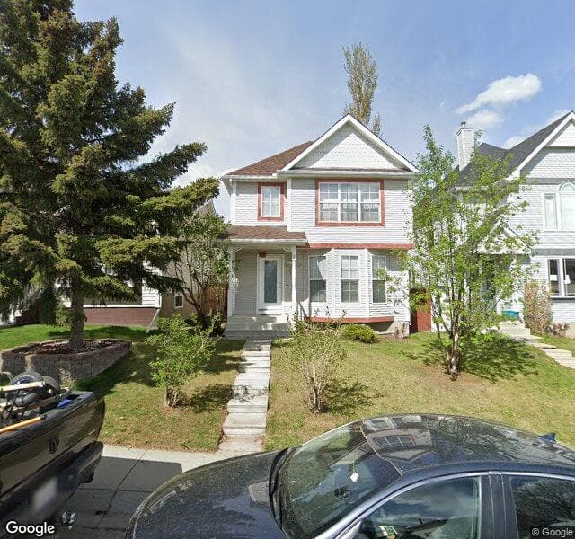 Street view of 59 Hidden Crescent NW, Calgary
