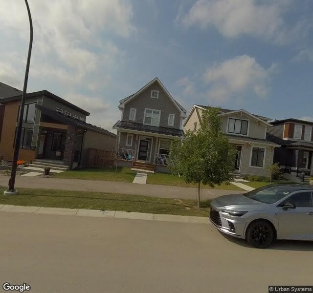 Street view of 71 Haskayne Drive NW, Calgary