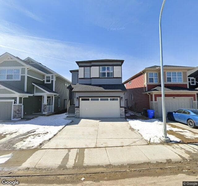 Street view of 446 Corner Glen Way NE, Calgary