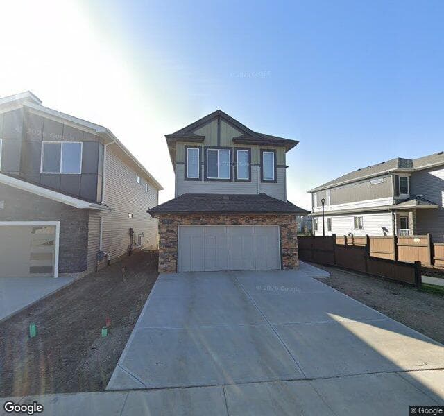 Street view of 672 Kinglet Boulevard NW, Edmonton
