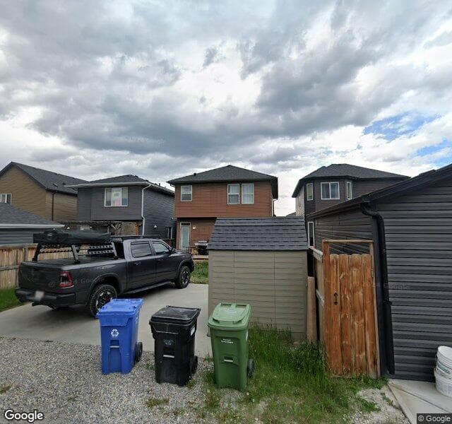 Street view of 91 Evanspark Road NW, Calgary