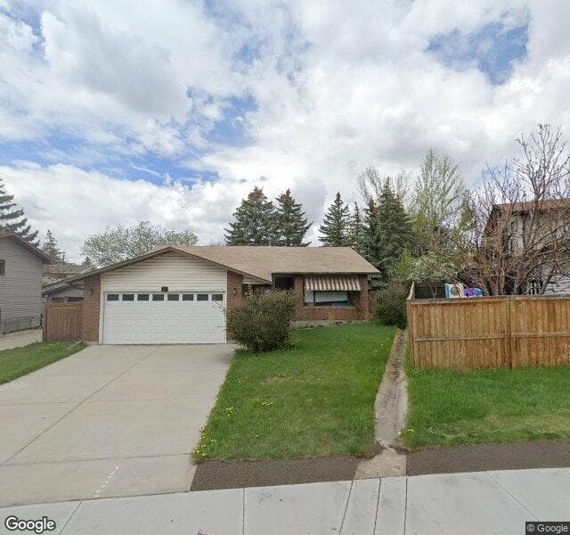 Street view of 23 Edgehill Drive NW, Calgary