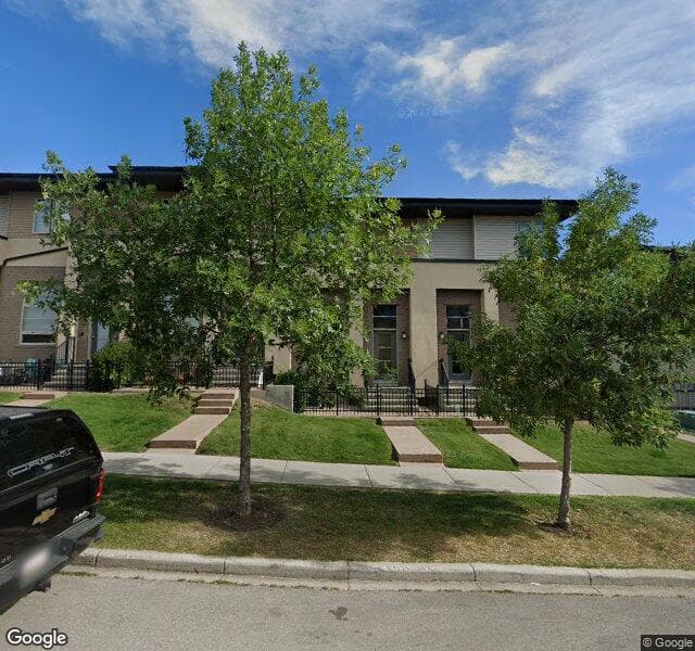 Street view of 18 Aspen Hills Green SW, Calgary