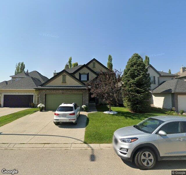 Street view of 65 Evergreen Point SW, Calgary