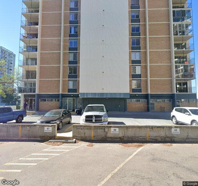 Street view of 504-9908 114 Street NW, Edmonton