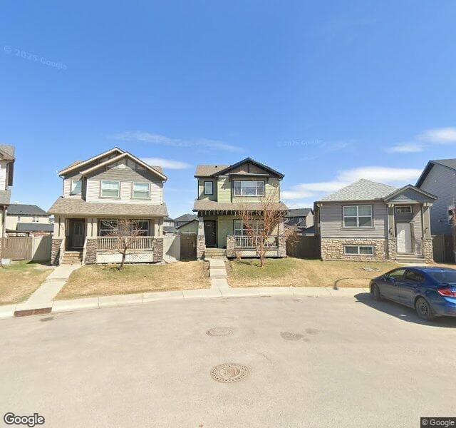 Street view of 111 Skyview Springs Manor NE, Calgary