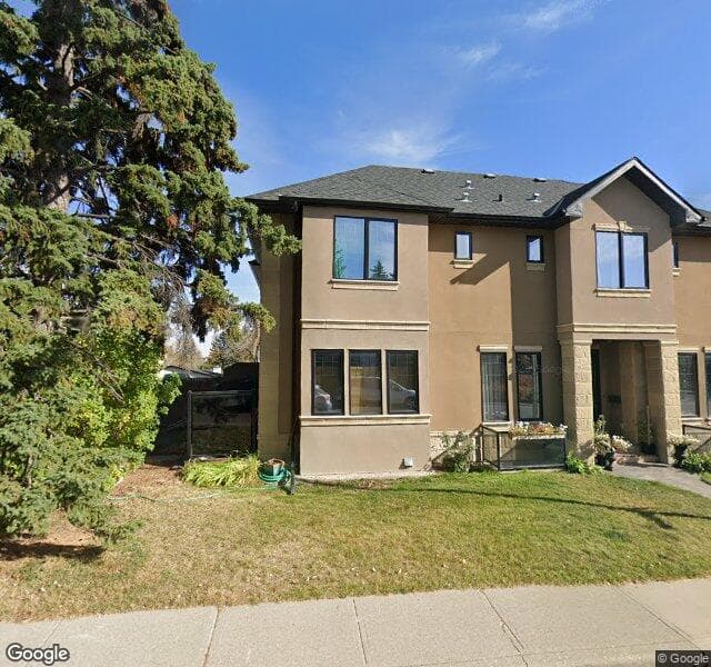 Street view of 1840 31 Avenue SW, Calgary