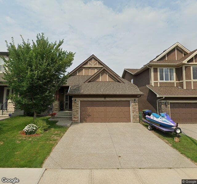 Street view of 65 Cranarch Common SE, Calgary