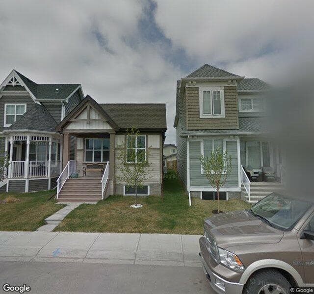 Street view of 206 Auburn Crest Green SE, Calgary