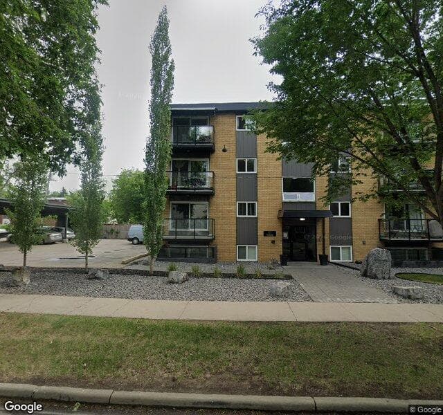 Street view of 101-11325 103 Avenue NW, Edmonton