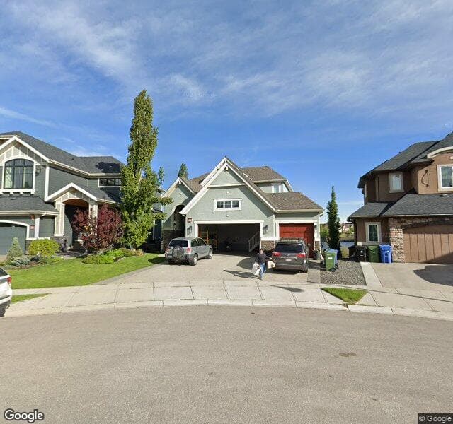 Street view of 64 Elgin Estates View SE, Calgary