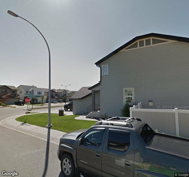 Street view of 75 New Brighton Drive SE, Calgary