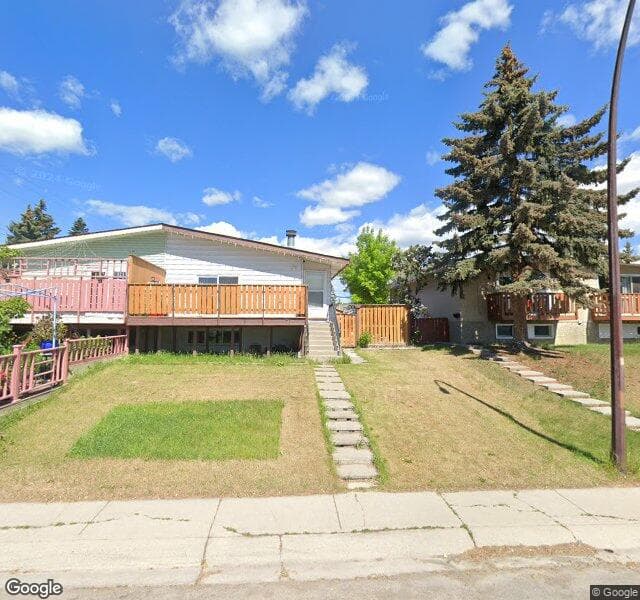 Street view of 71 Huntford Close NE, Calgary