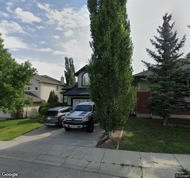 Street view of 6 Valley Creek Road NW, Calgary