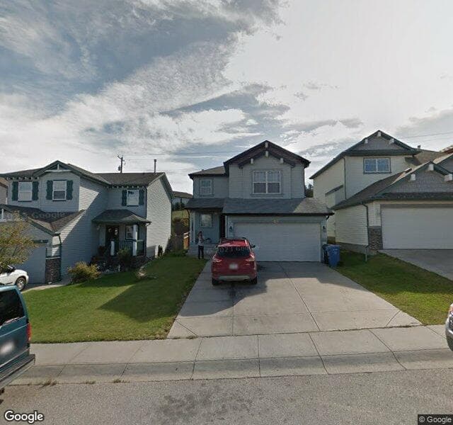 Street view of 115 Panamount Crescent NW, Calgary