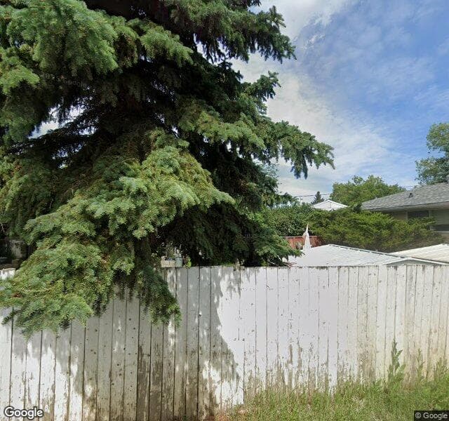 Street view of 10802 163 Street NW, Edmonton