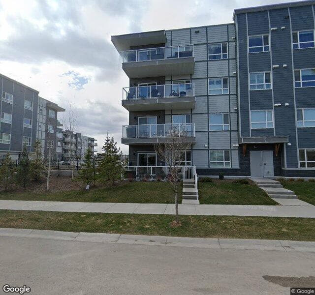 Street view of 115-80 Carrington Plaza NW, Calgary