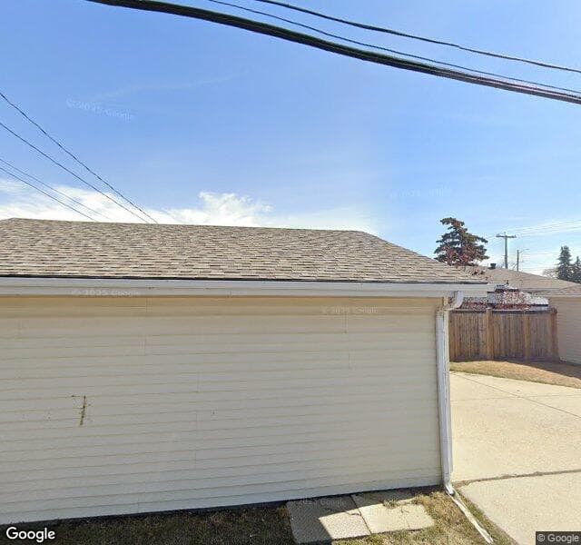 Street view of 8706 163 Street NW, Edmonton