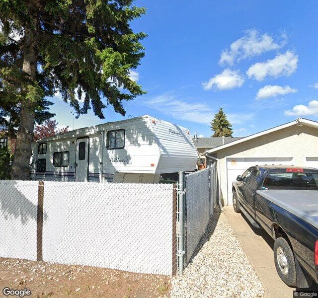 Street view of 14507 83 Street NW, Edmonton