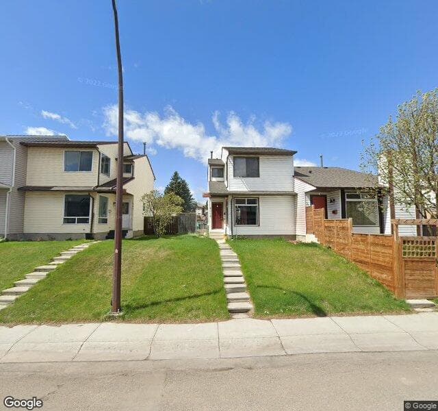 Street view of 4119 58 Street NE, Calgary