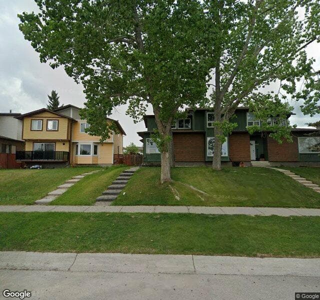 Street view of 11031 Oakfield Drive SW, Calgary
