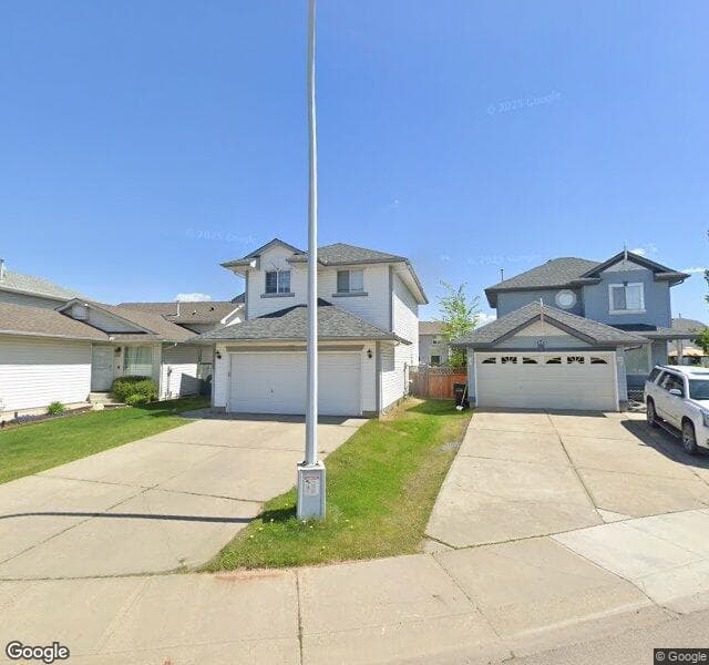 Street view of 16225 58 Street NW, Edmonton