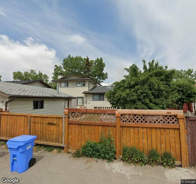 Street view of 7056 Temple Drive NE, Calgary