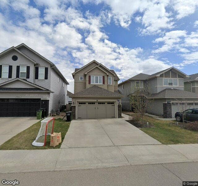 Street view of 7940 Erasmus Crescent NW, Edmonton