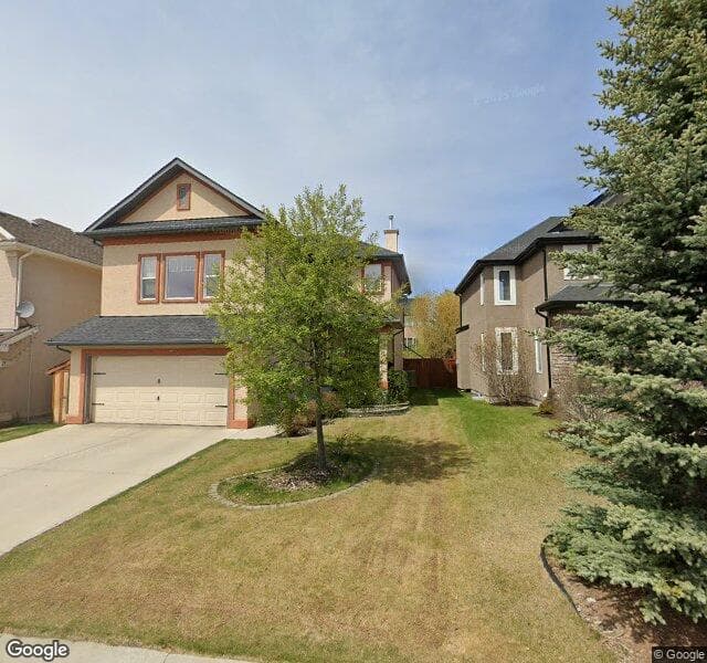 Street view of 114 Tuscany Glen Park NW, Calgary
