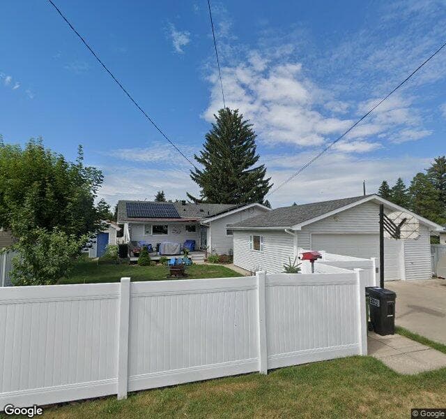 Street view of 10663 59 Street NW, Edmonton