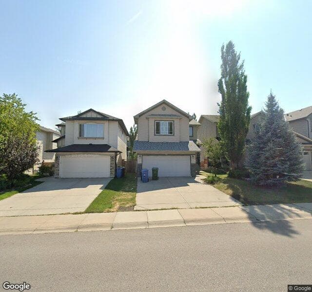 Street view of 33 Everbrook Drive SW, Calgary