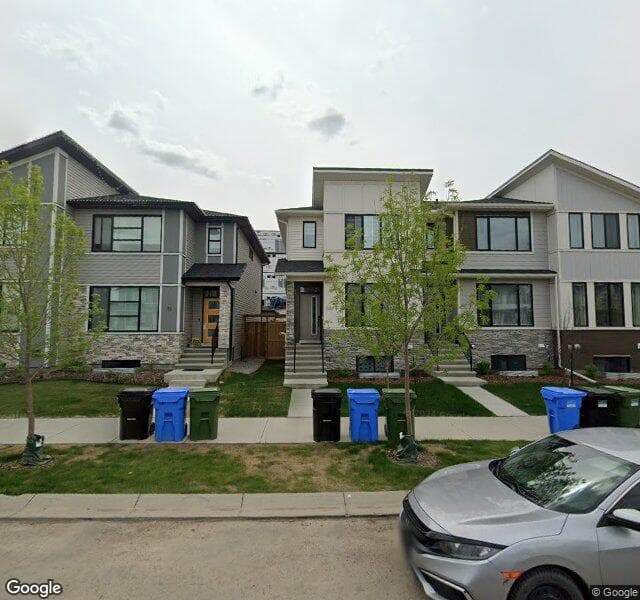 Street view of 63 Belvedere Avenue SE, Calgary