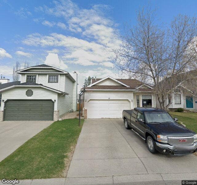 Street view of 158 Riverview Point SE, Calgary