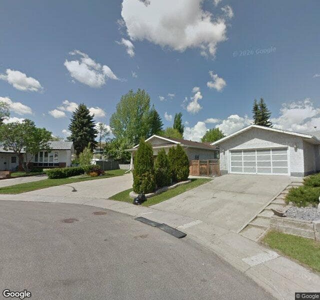 Street view of 15016 57 Street NW, Edmonton