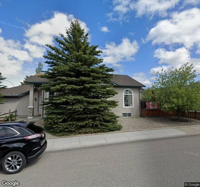 Street view of 408 Eversyde Way SW, Calgary