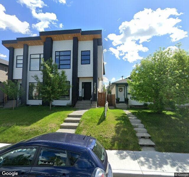 Street view of 2636 29 Street SW, Calgary