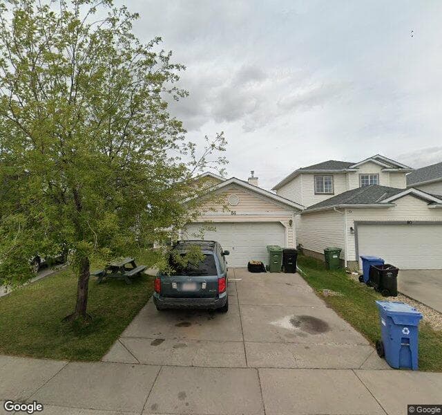 Street view of 84 San Diego Green NE, Calgary