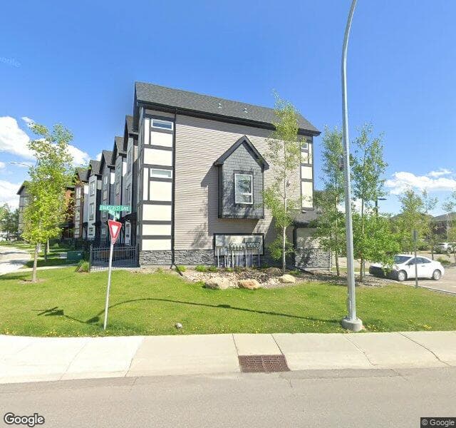 Street view of 4 Evanscrest Manor NW, Calgary
