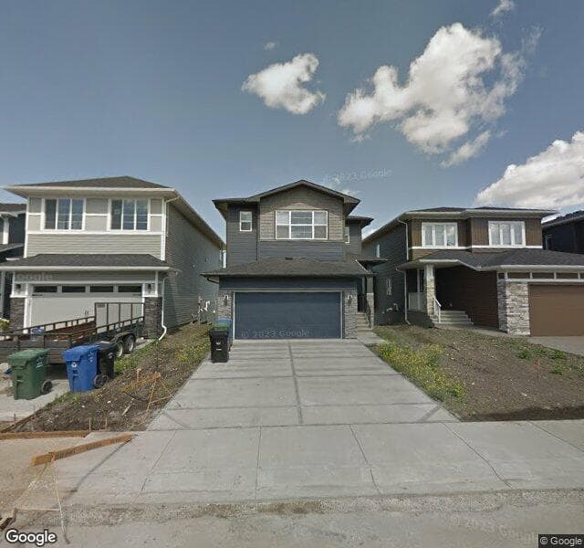 Street view of 217 Crestmont Drive SW, Calgary