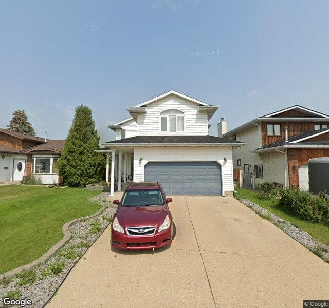 Street view of 7920 159 Avenue NW, Edmonton