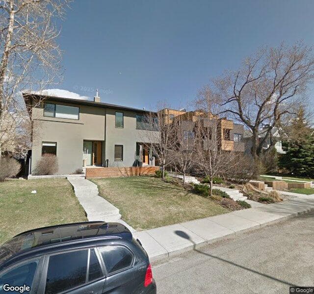 Street view of 3806B 1A Street SW, Calgary