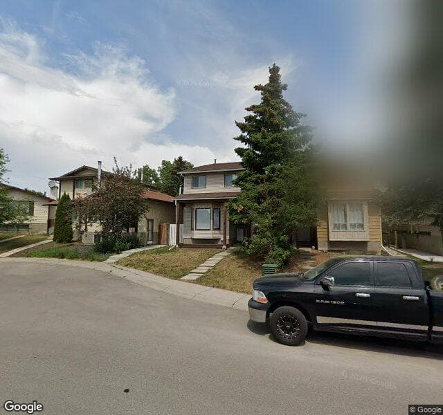 Street view of 78 Templeson Crescent NE, Calgary