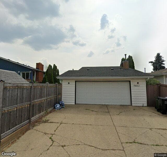 Street view of 6812 39 Avenue NW, Edmonton