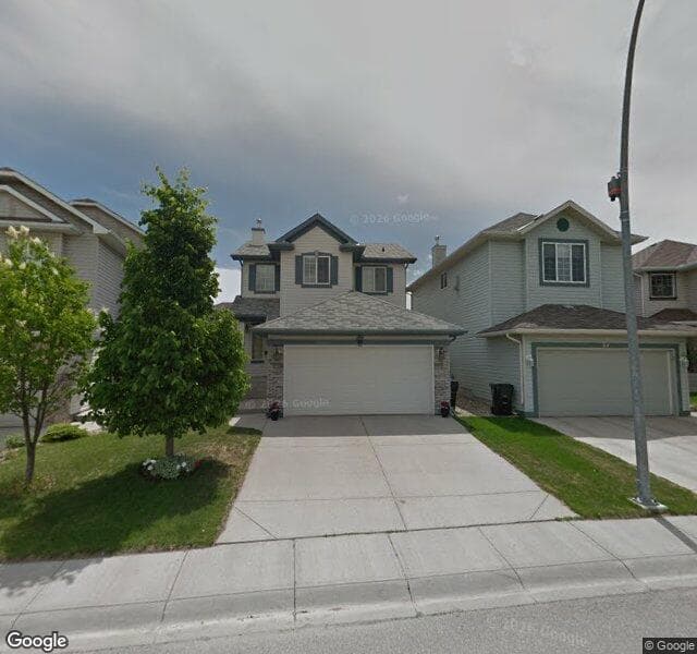 Street view of 80 Cranfield Park SE, Calgary