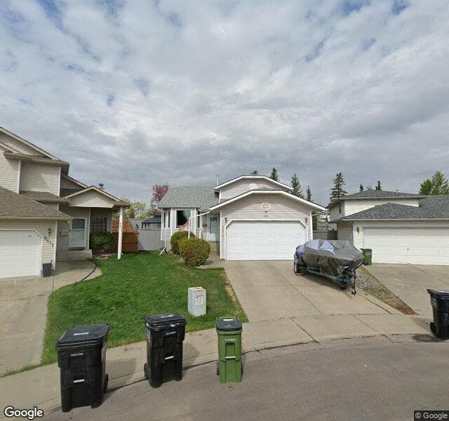Street view of 9615 175 Avenue NW, Edmonton