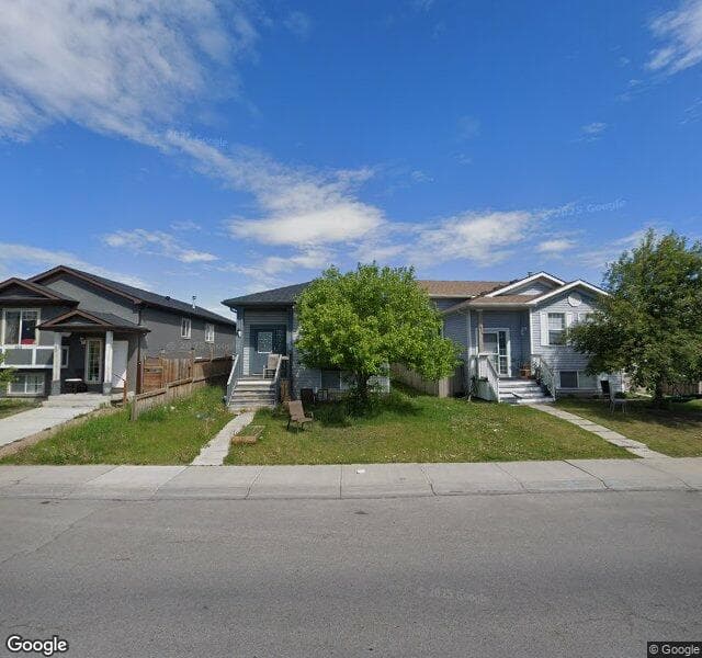 Street view of 527 Martindale Drive NE, Calgary