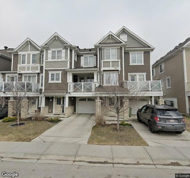 Street view of 233 Cityscape Lane NE, Calgary